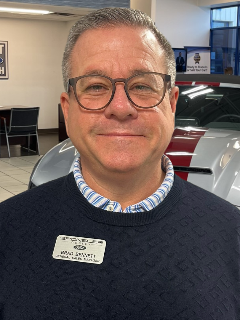 General Sales Manager - Sponsler-Donley Ford of Mount Vernon & Sponsler CDJR of Mount Vernon Brad Bennett in Sales Team at Sponsler Automotive